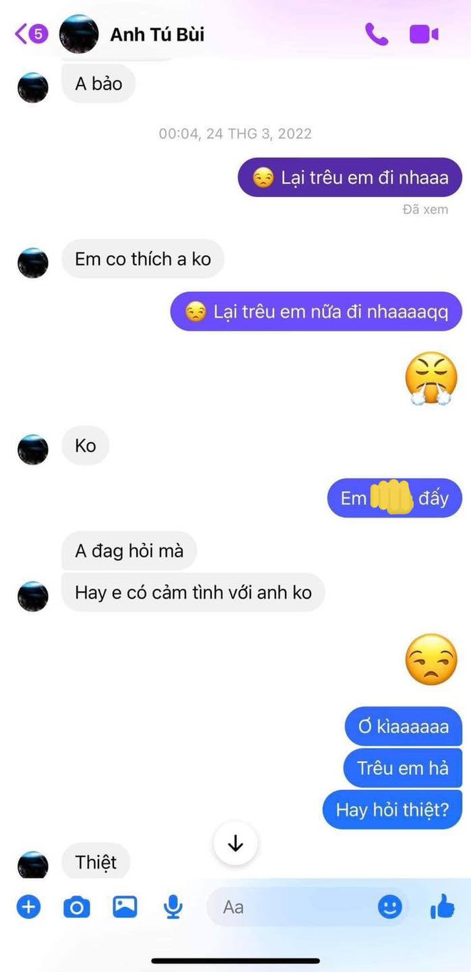 Phản ứng Diệu Nhi - Anh Tú về loạt tin nhắn thả thính gái lạ của nam diễn viên: Không bình luận-3