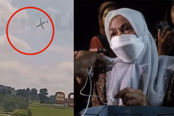 Khoảnh khắc máy bay lao xuống đường ở Malaysia, 10 người thiệt mạng-1