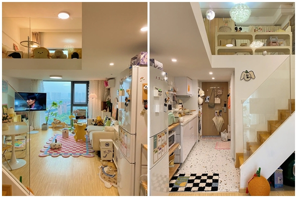 Căn hộ 31m2 sử dụng gam màu trắng làm chủ đạo giúp không gian thoáng rộng bất ngờ-9