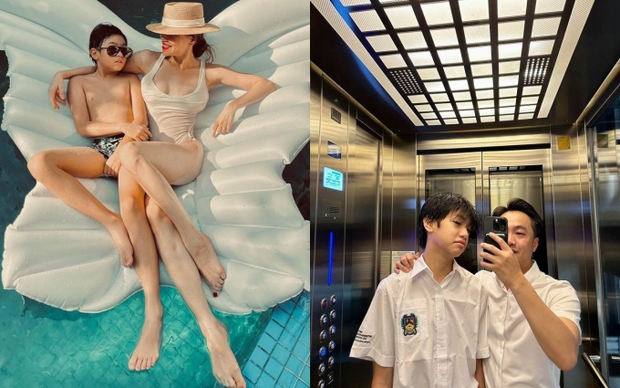 Cậu cả nhà Cường Đô La mới lớp 9 đã sở hữu chiều cao khủng, học trường quốc tế học phí hơn 700 triệu mỗi năm-2