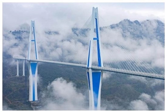 Trung Quốc chi hơn 5 nghìn tỷ đồng…xây công trình ‘nằm giữa không trung’, cao ngang tòa nhà 110 tầng, dài hơn 2.135 m khiến thế giới ngỡ ngàng