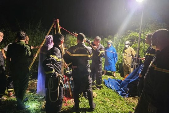 Phát hiện người đàn ông tử vong dưới giếng