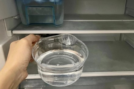 Vì sao nên để một bát nước trong tủ lạnh?