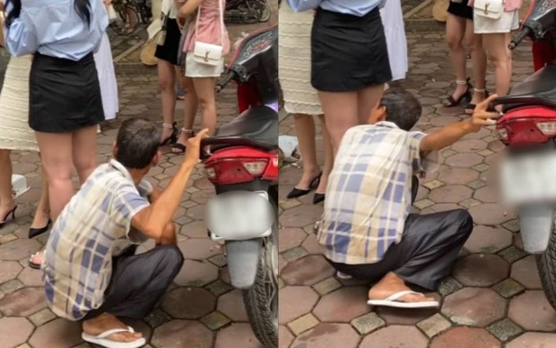 Hà Nội: Xác minh vụ việc người đàn ông có hành động khiếm nhã trên phố Phan Đình Phùng-1