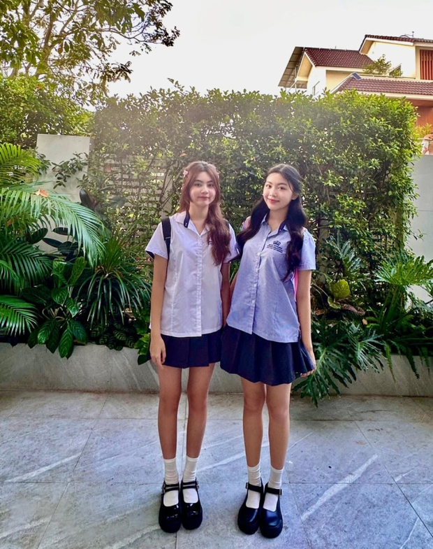 Con của sao Việt flex chiều cao ấn tượng trong ngày tựu trường: Toàn từ 1m70 đổ lên, lớn phổng phao vượt cả bố mẹ!-1