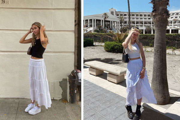 10 cách diện chân váy voan điệu đà và tôn dáng như phụ nữ Hàn-11