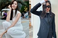 Hoa hậu chuyển giới Nong Poy duy trì phong độ mặc đẹp nhờ trang phục đen - trắng