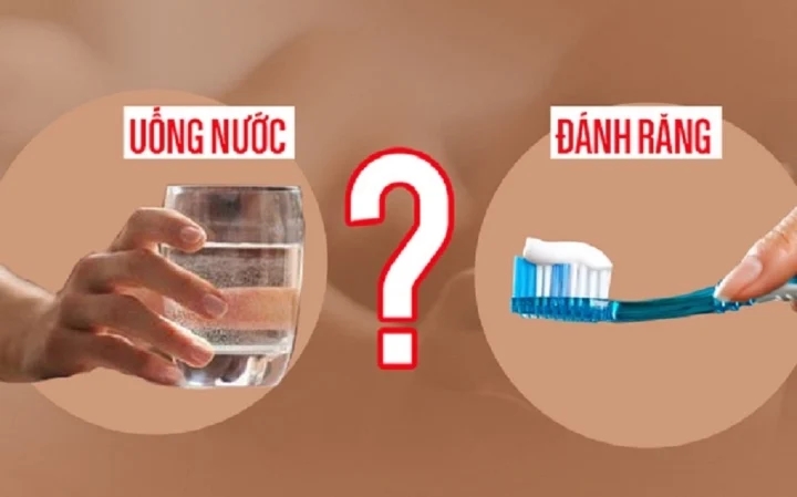 Buổi sáng ngủ dậy nên đánh răng hay uống nước đầu tiên?-1