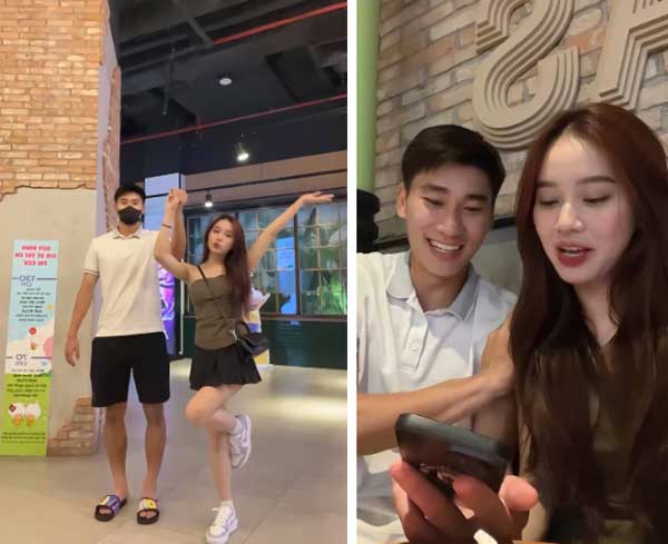 Nhâm Mạnh Dũng và bạn gái có nhiều khoảnh khắc ngọt ngào cùng nhau.-4