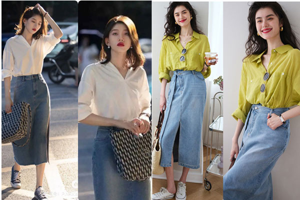 10 cách diện chân váy dài tôn dáng từ các mỹ nhân Việt có chiều cao khiêm tốn-11