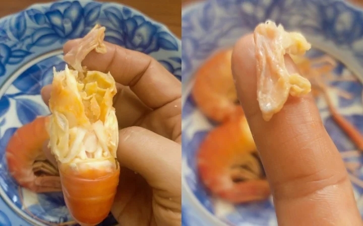 Phần đen trên đầu tôm là gạch hay phân?-2