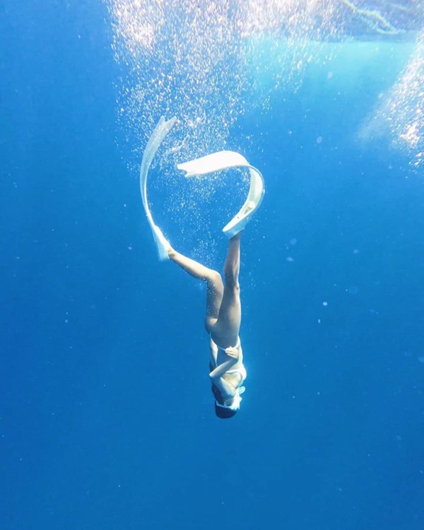 Danh tính nàng tiên cá” ở đảo Phú Quý: Lặn như đang múa, thấy muốn ra đảo liền-5