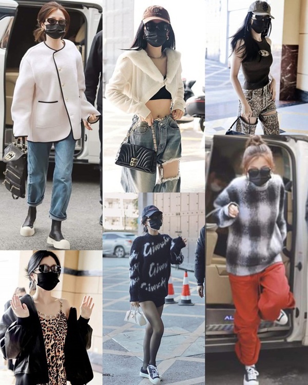 Style đời thường của 3 tiểu hoa 95” Cbiz: Triệu Lộ Tư - Trương Tịnh Nghi trẻ trung, Ngu Thư Hân hoá fashionista-19