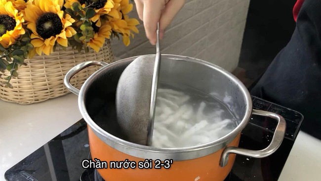 Học mẹ đảm Hà thành cách nấu chè bưởi cốm dừa cho mùa Vu Lan-19