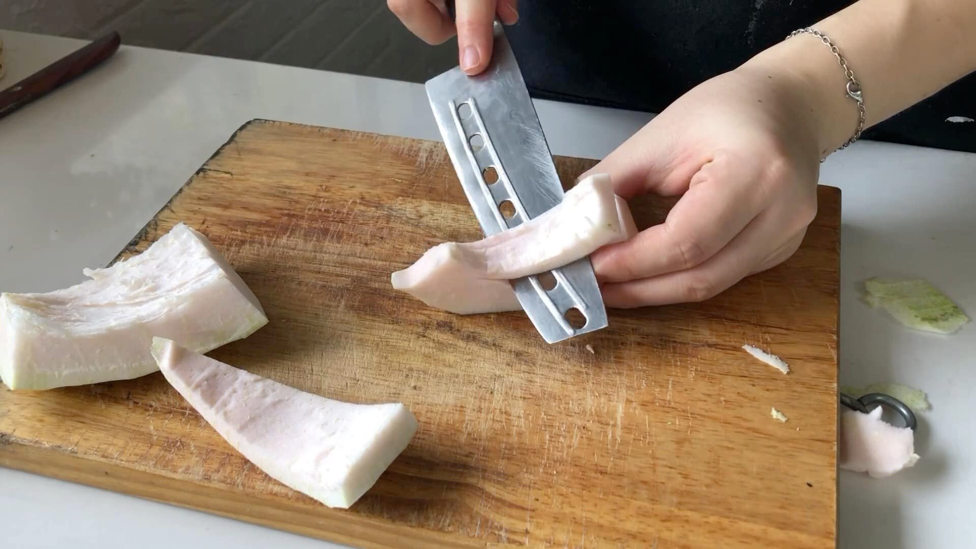 Học mẹ đảm Hà thành cách nấu chè bưởi cốm dừa cho mùa Vu Lan-4