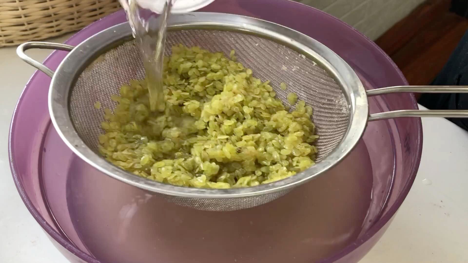 Học mẹ đảm Hà thành cách nấu chè bưởi cốm dừa cho mùa Vu Lan-25