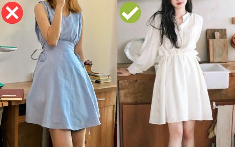 Nàng có vòng eo bánh mì” đừng nên sắm 4 kiểu váy dễ dìm dáng này-1
