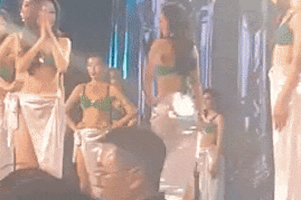 Hi hữu ở Miss Grand Vietnam 2023: Tấm Thuỳ Vi khóc vì bị loại sớm rồi vấp ngã khi có tên ở top 10-3