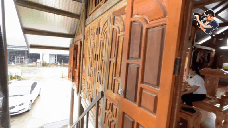 Bên trong nhà sàn độc đáo của thủ môn Quan Văn Chuẩn ở Tuyên Quang-4