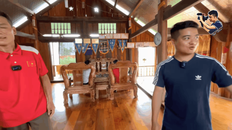 Bên trong nhà sàn độc đáo của thủ môn Quan Văn Chuẩn ở Tuyên Quang-5