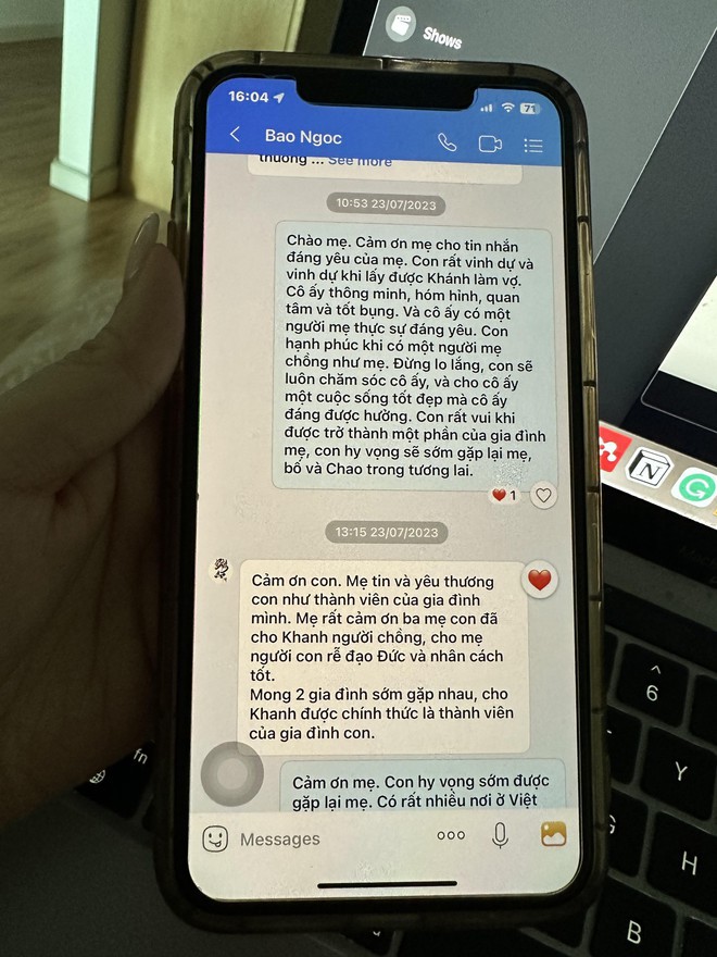 Mẹ vợ gửi tin nhắn cho con rể ngoại quốc, nội dung khiến con gái khóc như mưa-3