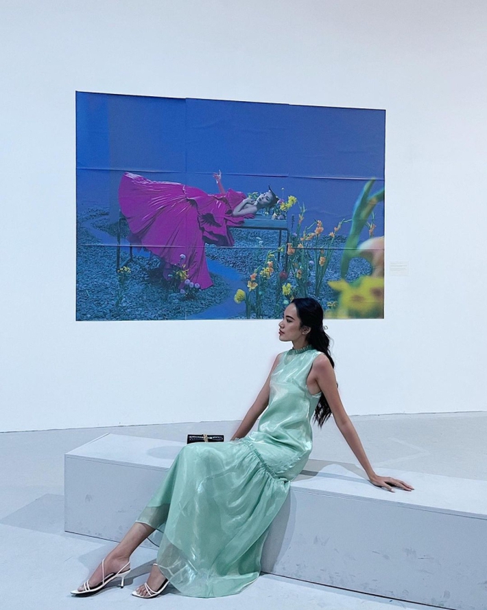 Soi tủ đồ của tân Hoa hậu Lê Hoàng Phương: Ngập tràn váy áo local brand, diện lên sang như hàng hiệu đắt tiền-5