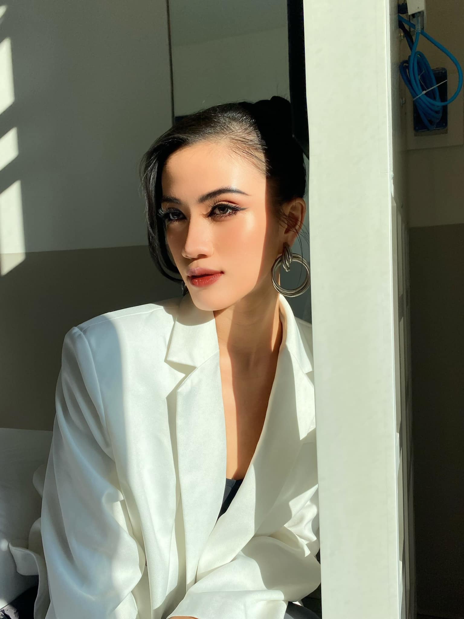 So kè nhan sắc đời thường của Lê Hoàng Phương và 4 Á hậu: Tân Hoa hậu có lép vế trước mỹ nhân đập mặt xây lại?-7