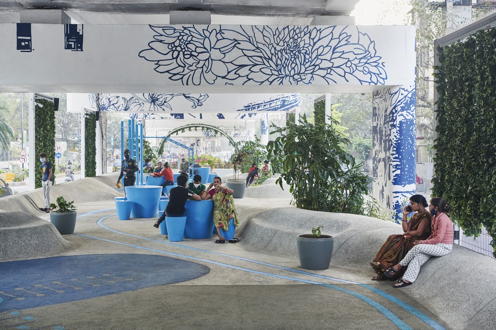 Độc đáo với dự án biến gầm cầu thành công viên xanh tại Ấn Độ-3