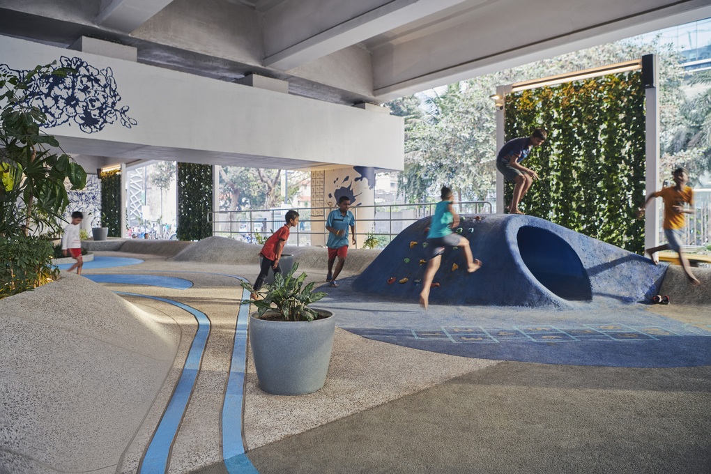 Độc đáo với dự án biến gầm cầu thành công viên xanh tại Ấn Độ-4