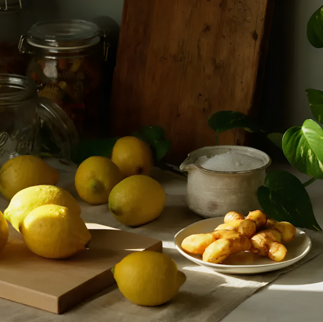 Bật mí cách làm siro chanh gừng trị ho hiệu quả tại nhà-1