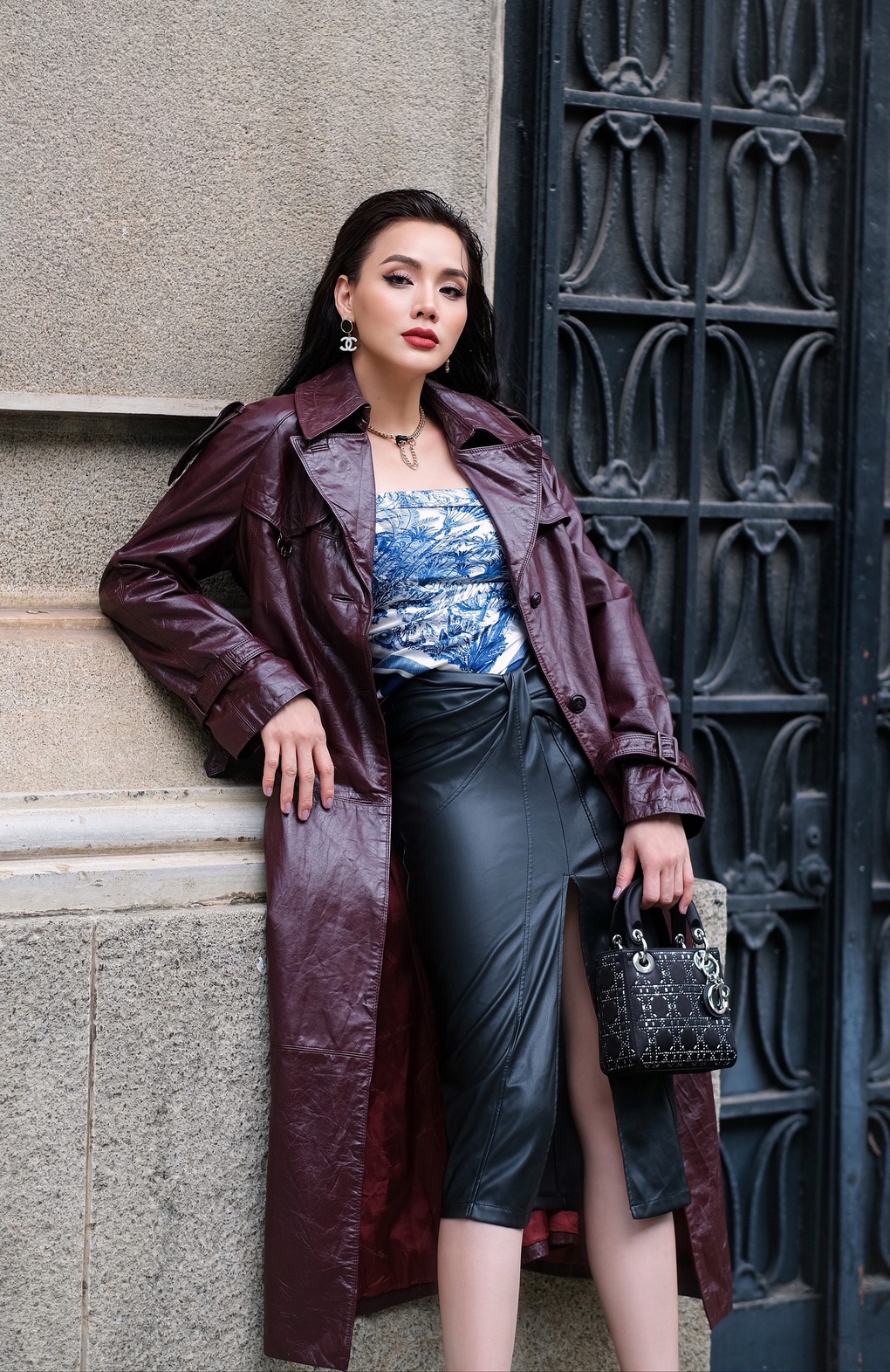 Trang Nhung tuổi 38: Chồng đạo diễn yêu chiều, chăm dát đồ hiệu xuống phố-2