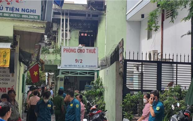 Xác định danh tính 2 nạn nhân tử vong trong vụ cháy ở TPHCM: 2 cô gái 16 và 19 tuổi-1