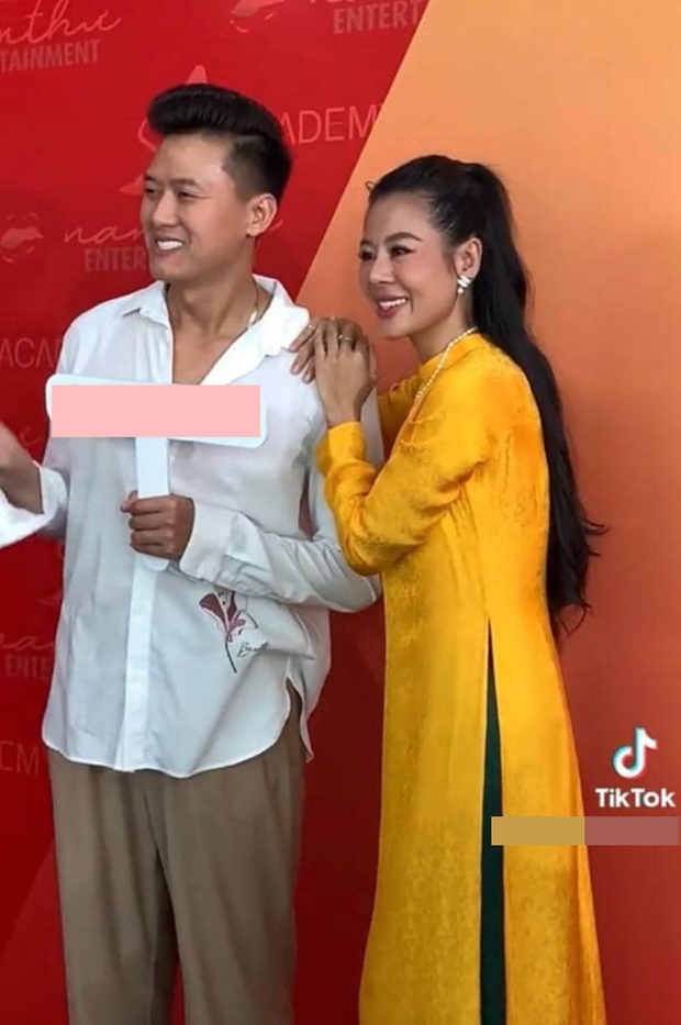 Nam Thư bị chỉ trích vì ôm sát rạt đồng nghiệp nam đã có vợ, thái độ sau đó gây tranh cãi-5