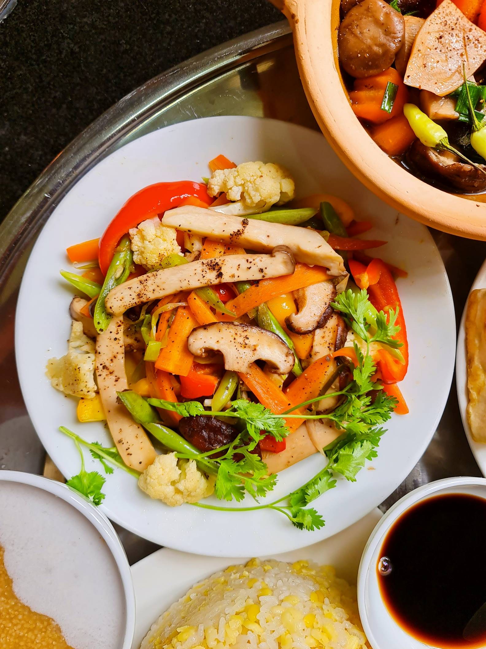 Bí quyết nấu mâm cơm chay cúng rằm tháng 7 nhanh gọn, dễ làm-3