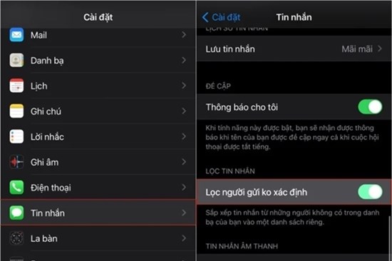 Mách bạn 3 cách chặn tin nhắn rác, lừa đảo trên iPhone cực đơn giản