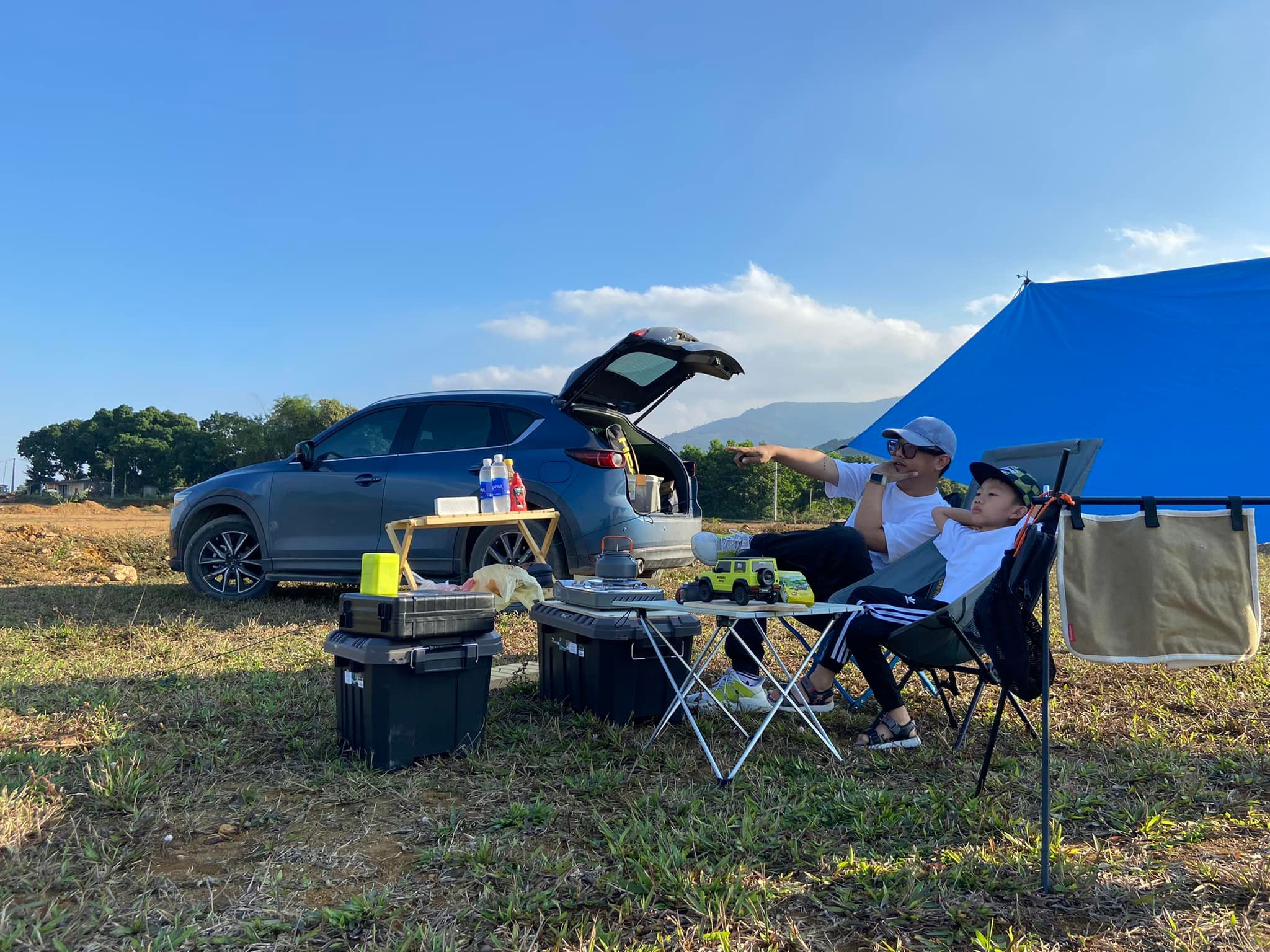 Nghỉ lễ 2/9, đến hồ nước tuyệt đẹp cách Hà Nội 40km cắm trại mùa thu-5