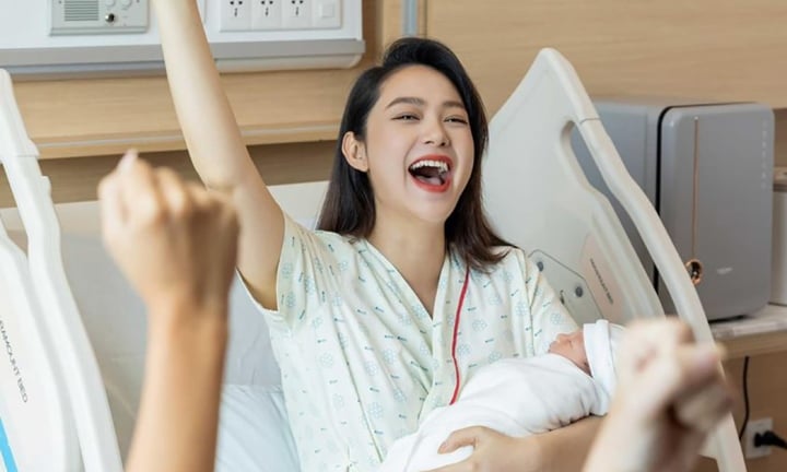 Minh Hằng lộ diện sau sinh, nhan sắc thế nào?-2