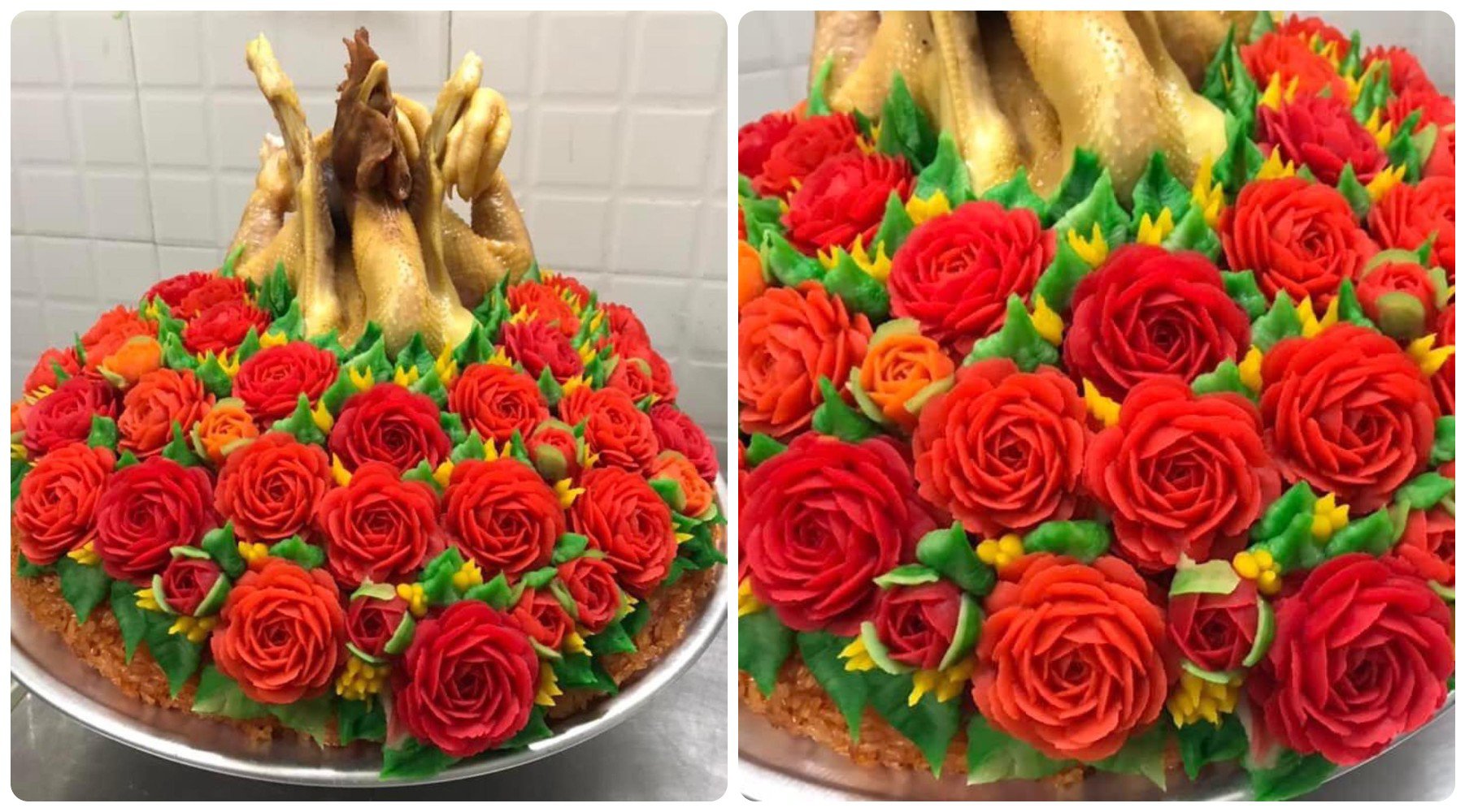 Chi cả triệu đồng mua mâm xôi lạ về cúng rằm, gia chủ không nỡ ăn vì lí do này-2