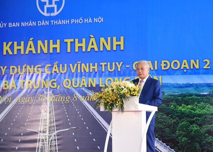 Khánh thành cầu Vĩnh Tuy - giai đoạn 2: Đồng bộ hạ tầng giao thông Thủ đô-3