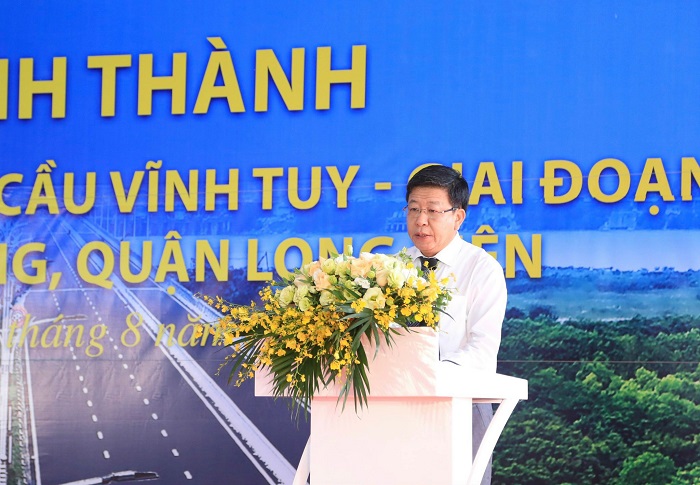 Khánh thành cầu Vĩnh Tuy - giai đoạn 2: Đồng bộ hạ tầng giao thông Thủ đô-4