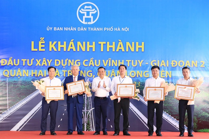Khánh thành cầu Vĩnh Tuy - giai đoạn 2: Đồng bộ hạ tầng giao thông Thủ đô-5