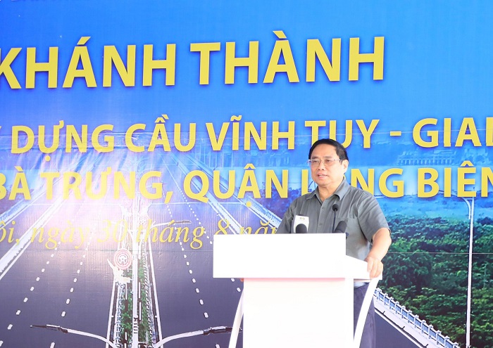 Khánh thành cầu Vĩnh Tuy - giai đoạn 2: Đồng bộ hạ tầng giao thông Thủ đô-6