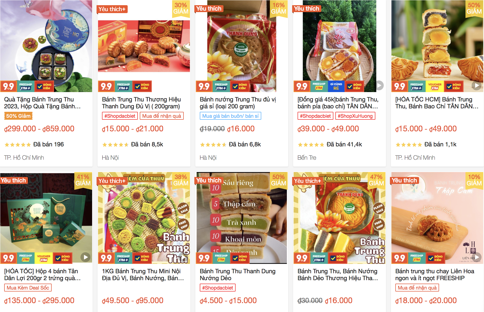 Cả tháng nữa mới đến Rằm tháng 8, bánh trung thu online đã ồ ạt giảm giá-2