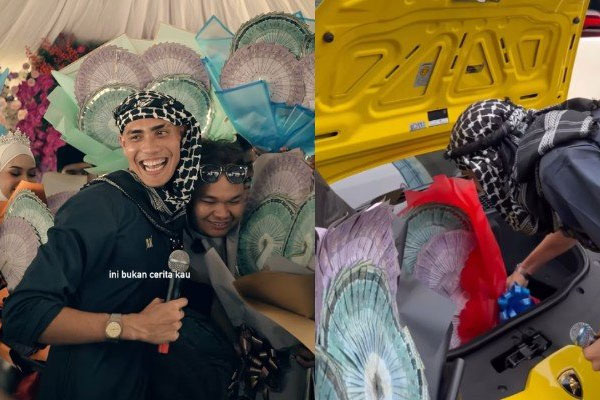 Dùng xấp thẻ cào làm quà cưới tặng bạn thân, chàng trai không bị chỉ trích mà còn được khen, cô dâu chú rể cũng vui vẻ ra mặt-3