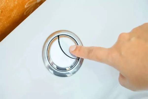 Tại sao trên bồn cầu có 2 nút xả?-1