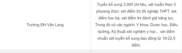 Các trường đại học nào tuyển bổ sung ngành Y, Dược?-3