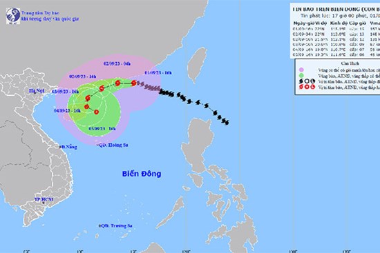 Bão số 3 Saola vẫn hoành hành dữ dội ở Biển Đông, di chuyển lạ thường