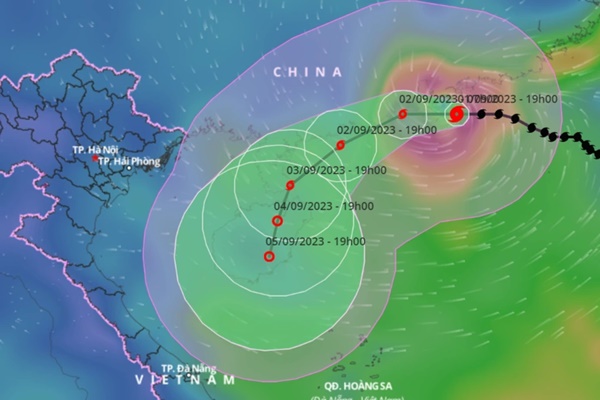 Dự báo thời tiết ngày 2/9: Bắc Bộ nắng hanh khô, Nam Bộ mưa lớn-2