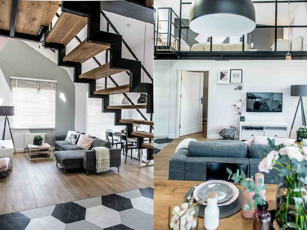 Căn hộ có gác lửng sẽ khiến bạn thích thú dù chỉ rộng 30m2-5