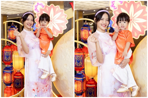 Trương Mỹ Nhân khoe bụng bầu to vượt mặt, nhan sắc ở những tháng cuối thai kỳ gây chú ý-5